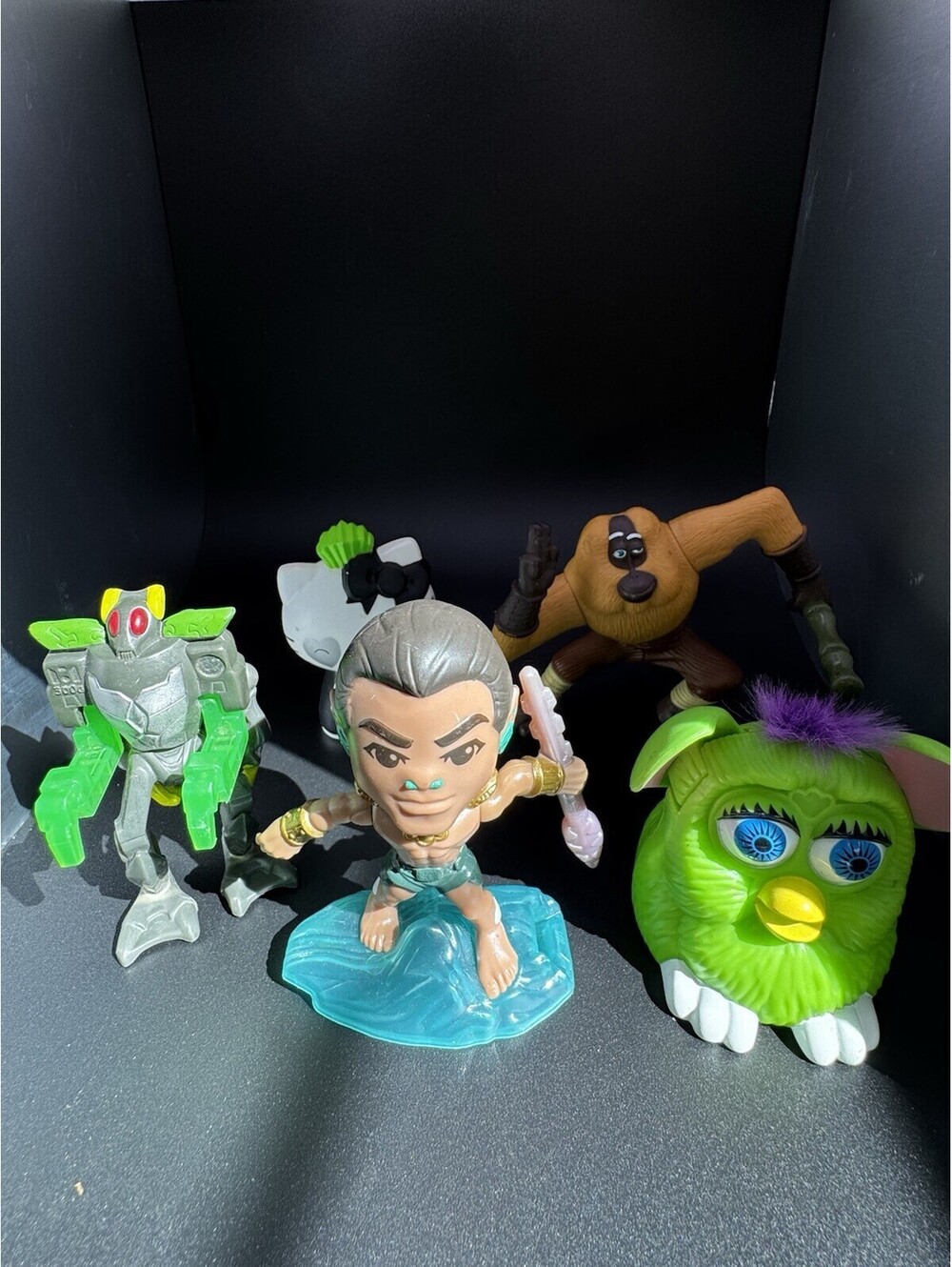 McDonald’s Happy Meal Toys (5) - Furby Hello Kitty Namor Braxion Master Monkey